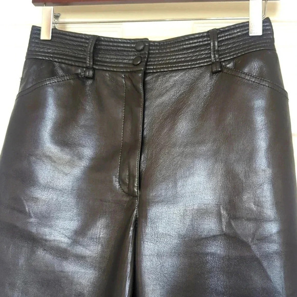 Aritzia Wilfred Funk Pant High-waisted vegan leather pants - Picture 3 of 6